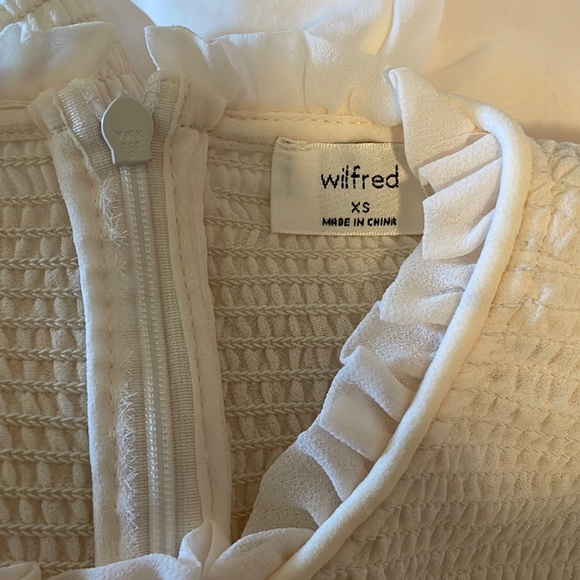 aritzia tempest blouse light birch - Picture 7 of 7